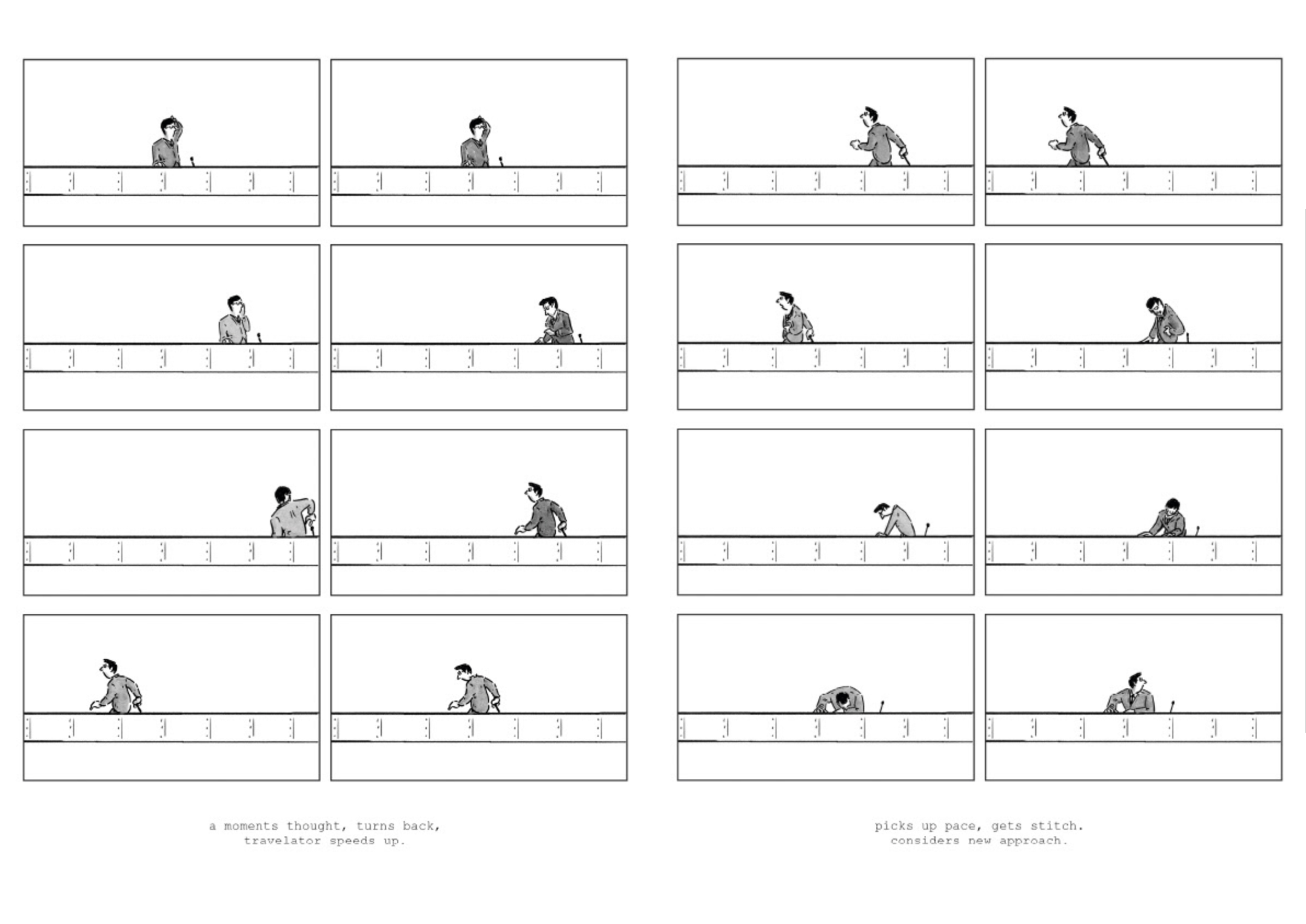 So It goes storyboard panel 3