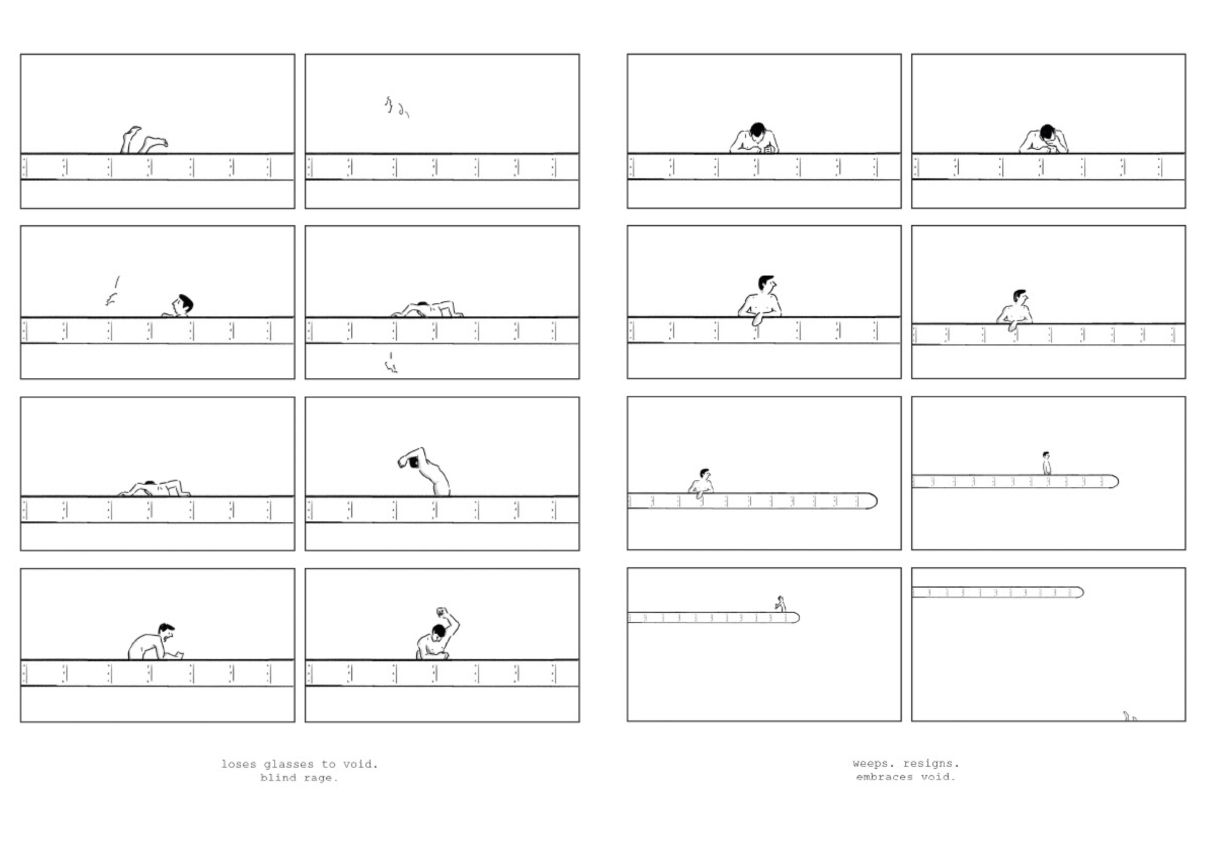 So It goes storyboard panel 6