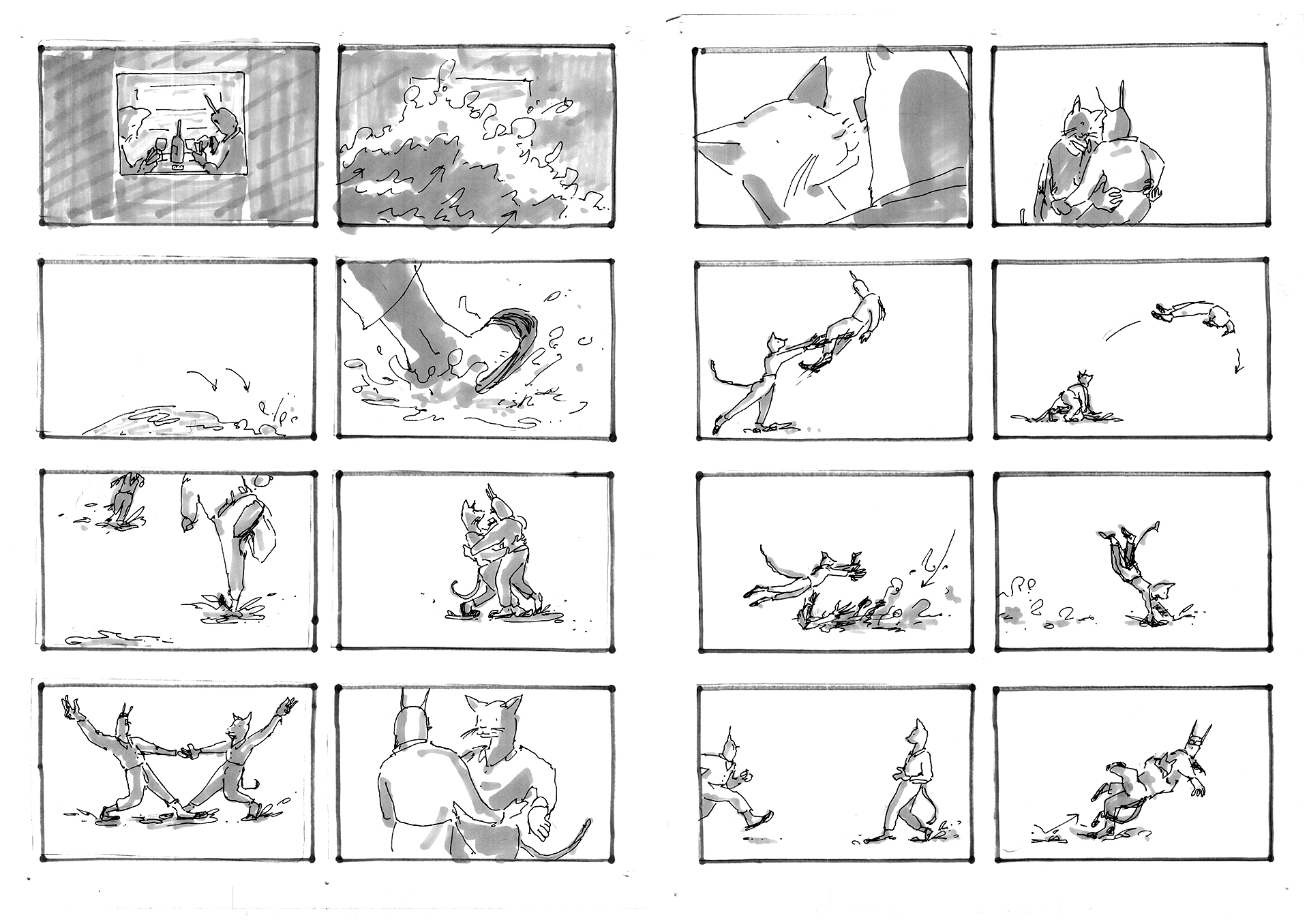 Owls Song storyboard panel 4