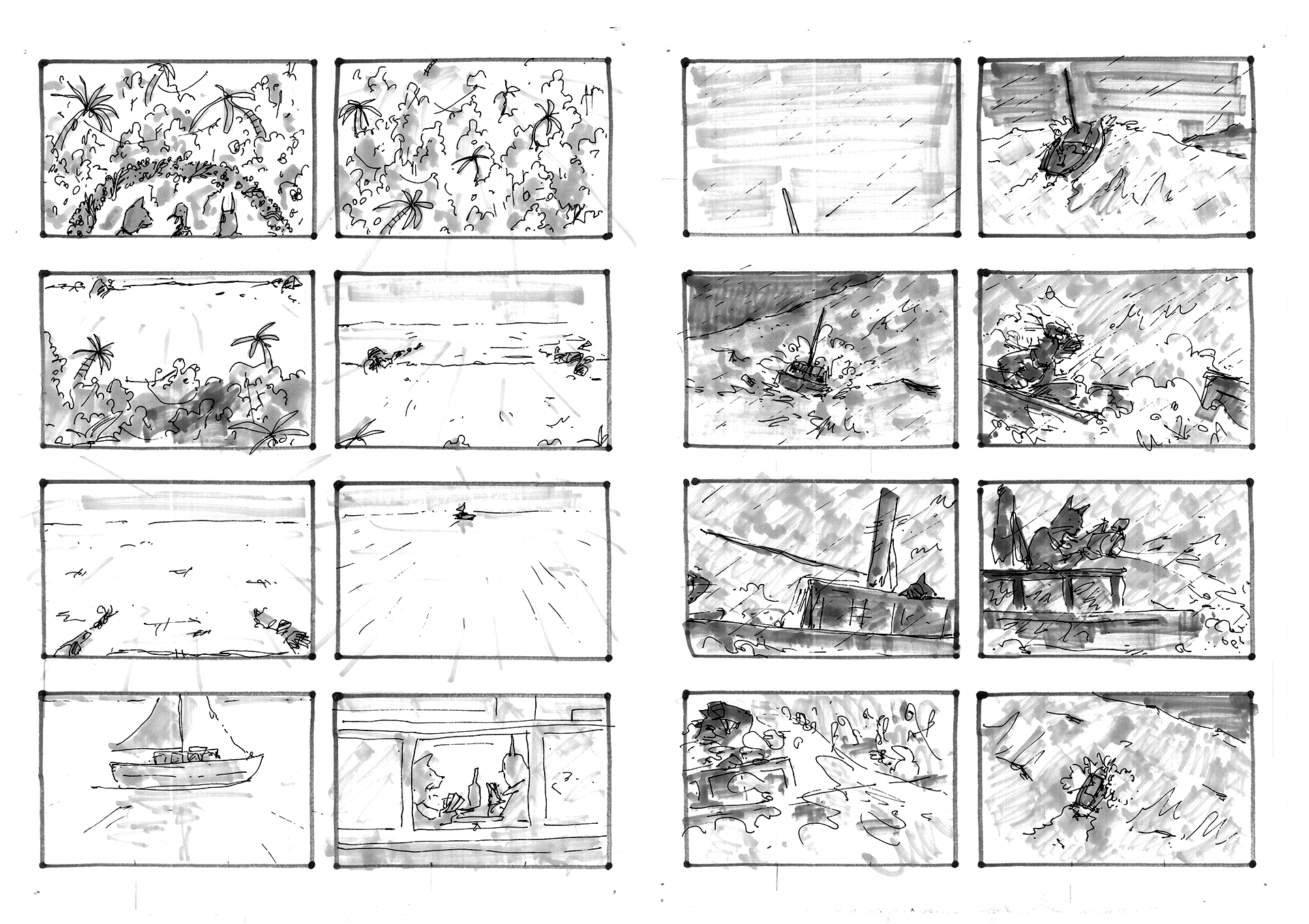 Owls Song storyboard panel 8