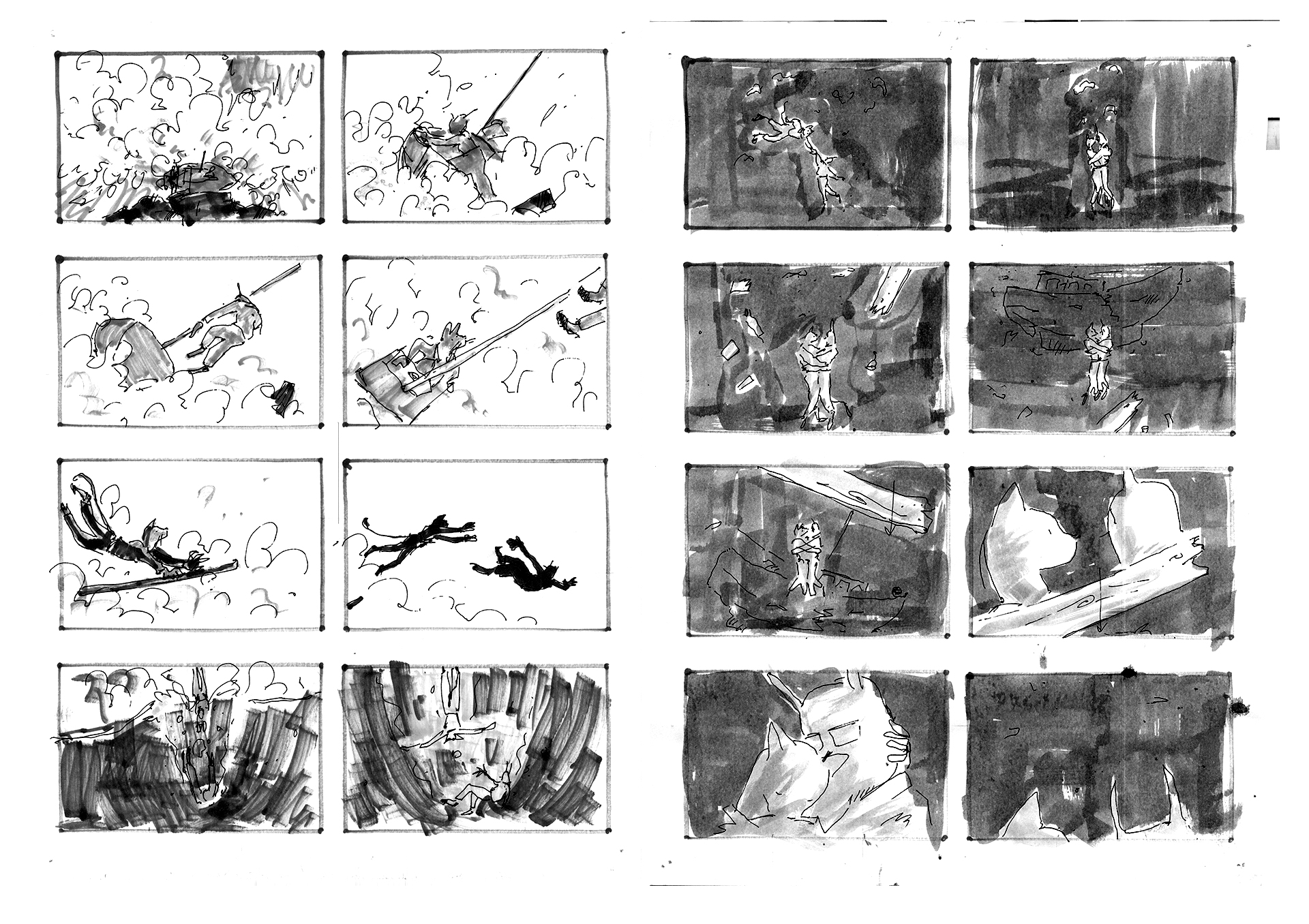 Owls Song storyboard panel 10