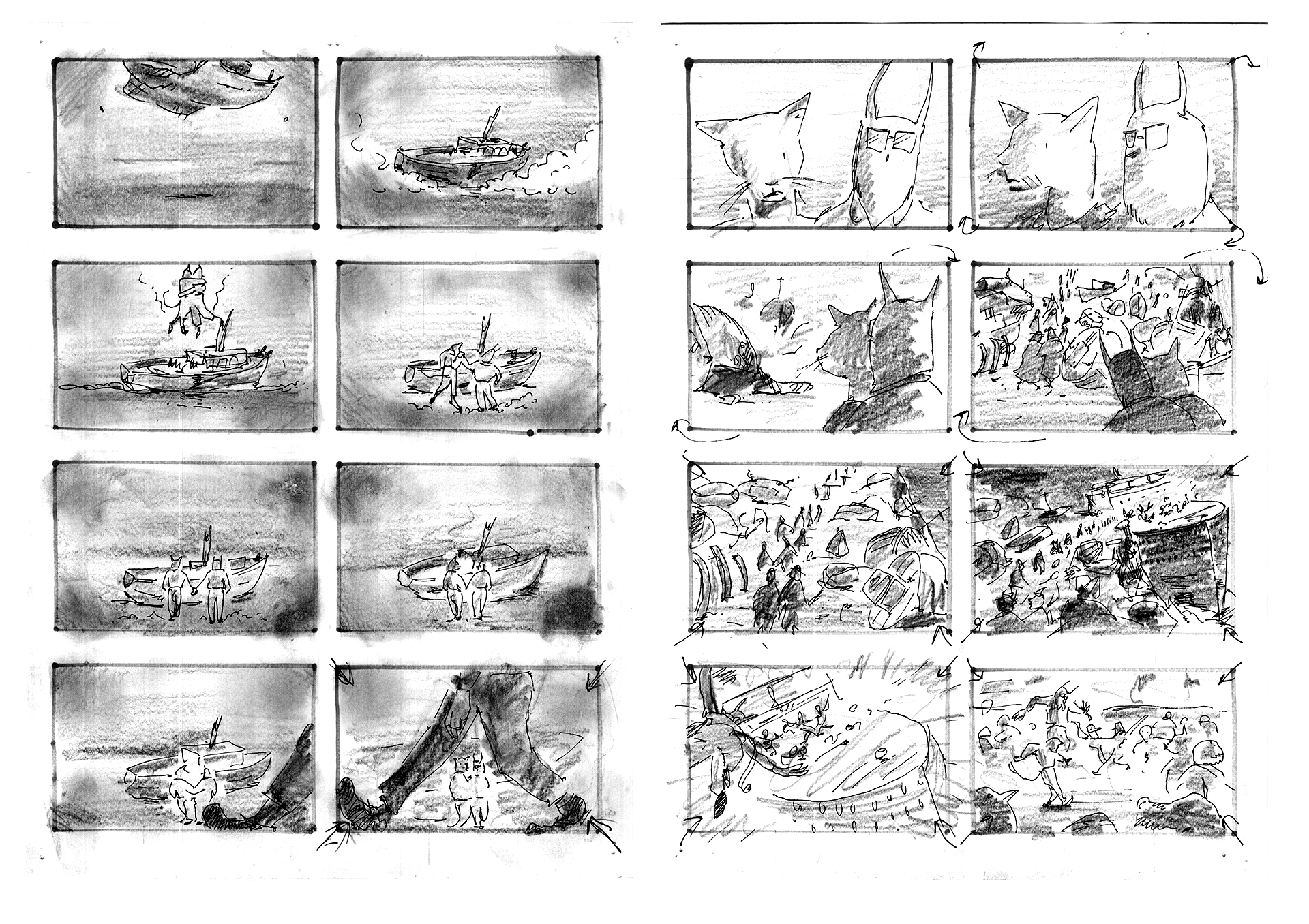 Owls Song storyboard panel 11