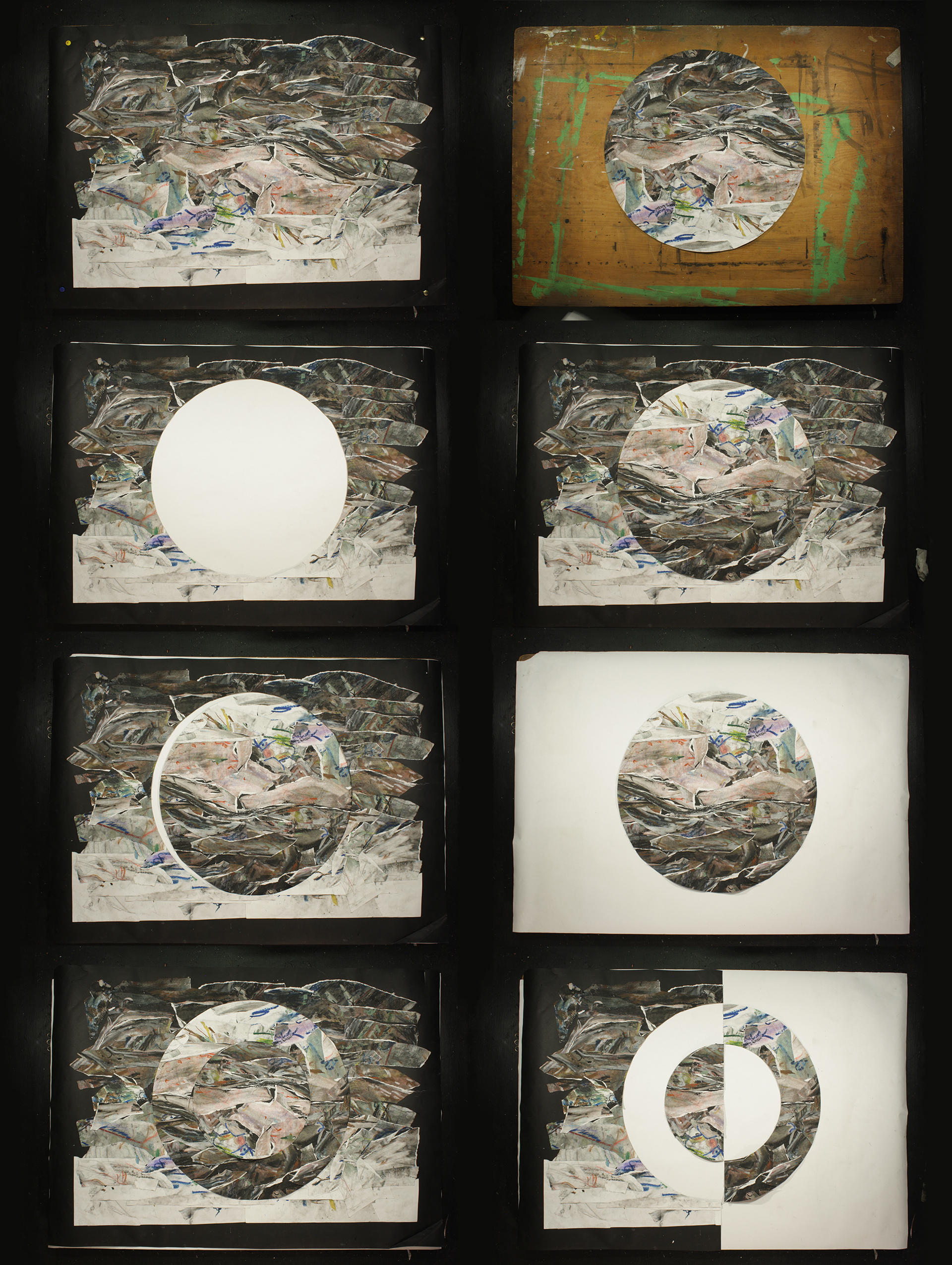 collection of collages